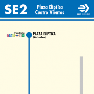 Horario de ida Línea SE 1 Autobuses EMT