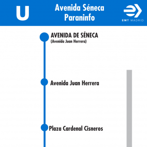 Horario de ida Línea U Autobuses EMT
