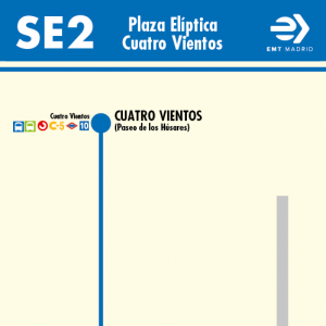 Horario de vuelta Línea SE 1 Autobuses EMT